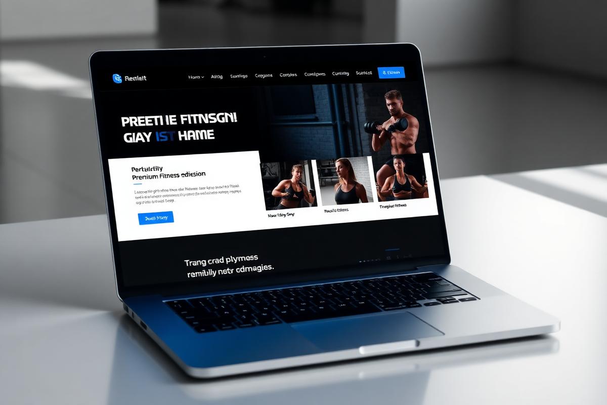 Ironhouse Fitness website preview